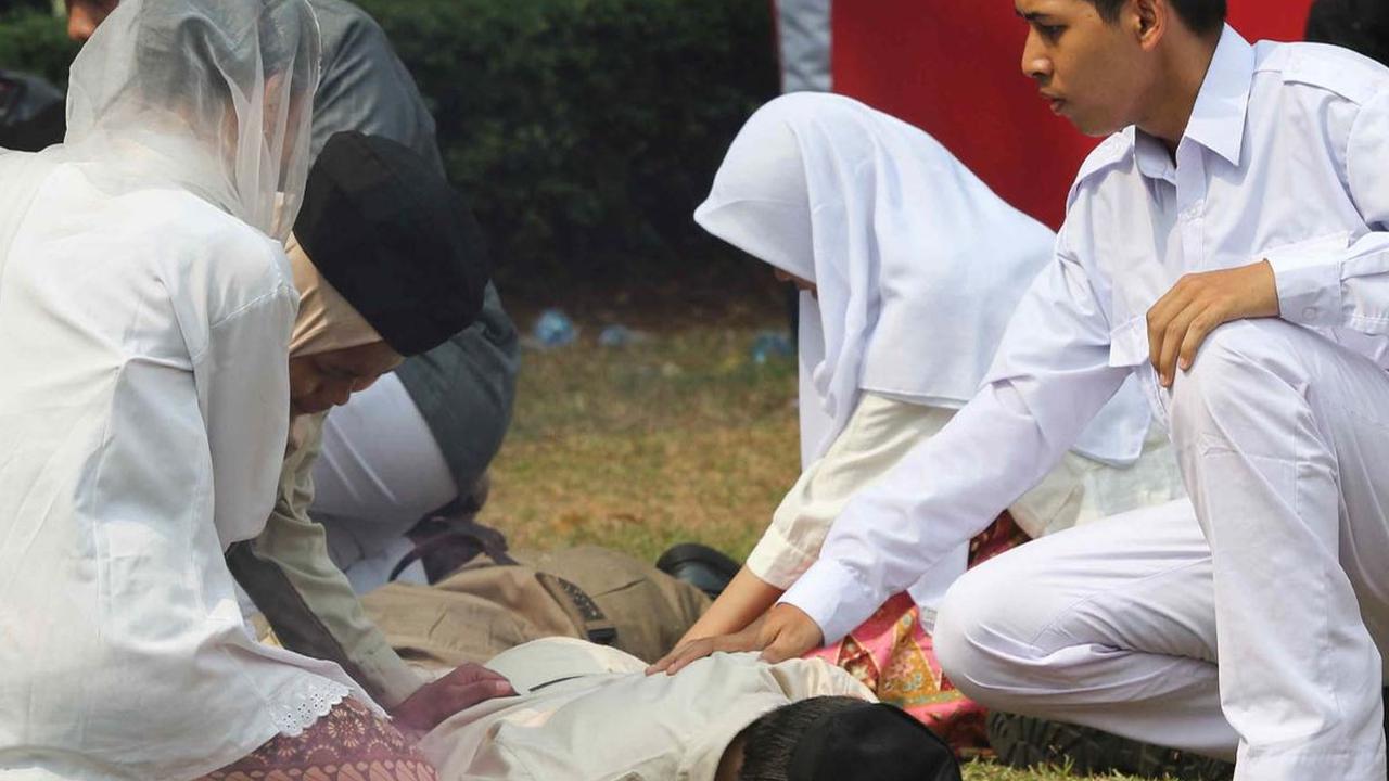 Komunitas Reenactor Bangor menampilkan sosiodrama 'Romansa Negeri' dalam rangka menyambut HUT Kemerdekaan RI.