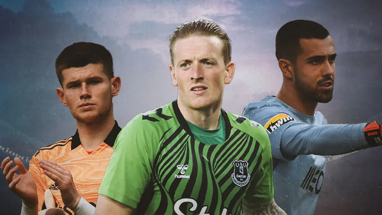 Ilustrasi - Illan Meslier, Jordan Pickford, Diogo Costa