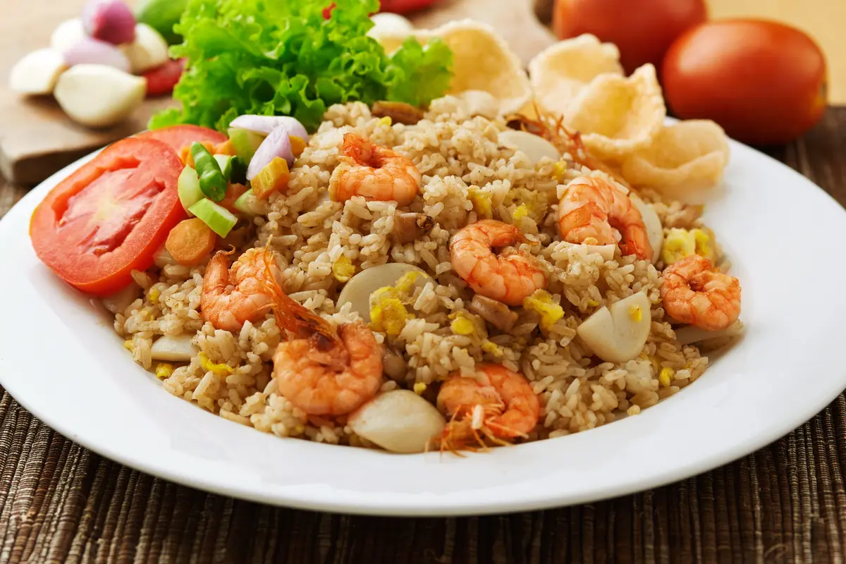 nasi goreng seafood