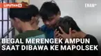 Komplotan Begal Sadis di Surabaya Merengek Minta Ampun Saat Dibawa ke Kantor Polisi
