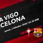 Celta Vigo vs Barcelona (Liputan6.com/Abdillah)