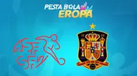 Piala Eropa - Euro 2020 Swiss Vs Spanyol (Bola.com/Adreanus Titus)