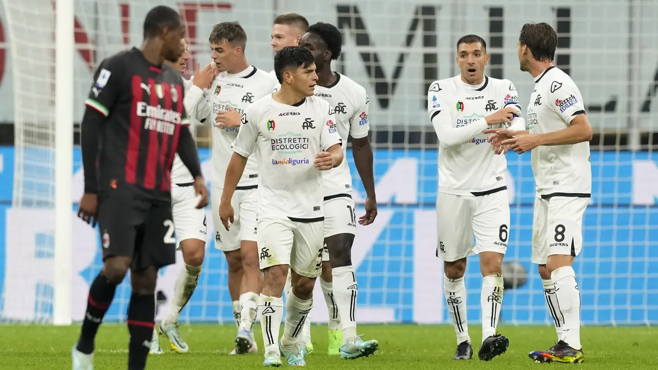 Spezia vs AC Milan - Liga Italia Serie A