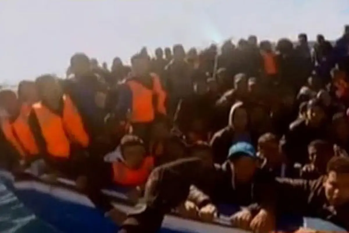 VIDEO: Imigran Timur Tengah dan Afrika Diselamatkan AL Italia