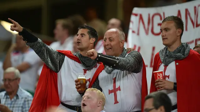 Should England fans be allowed to wear Crusader costumes at Euro 2016?