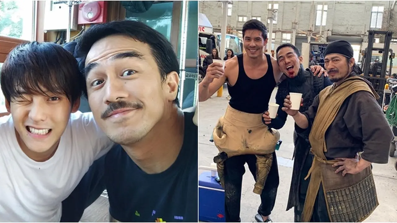Dirindukan Minhyuk BTOB, Ini Potret Kedekatan Joe Taslim dengan 6 Seleb Dunia