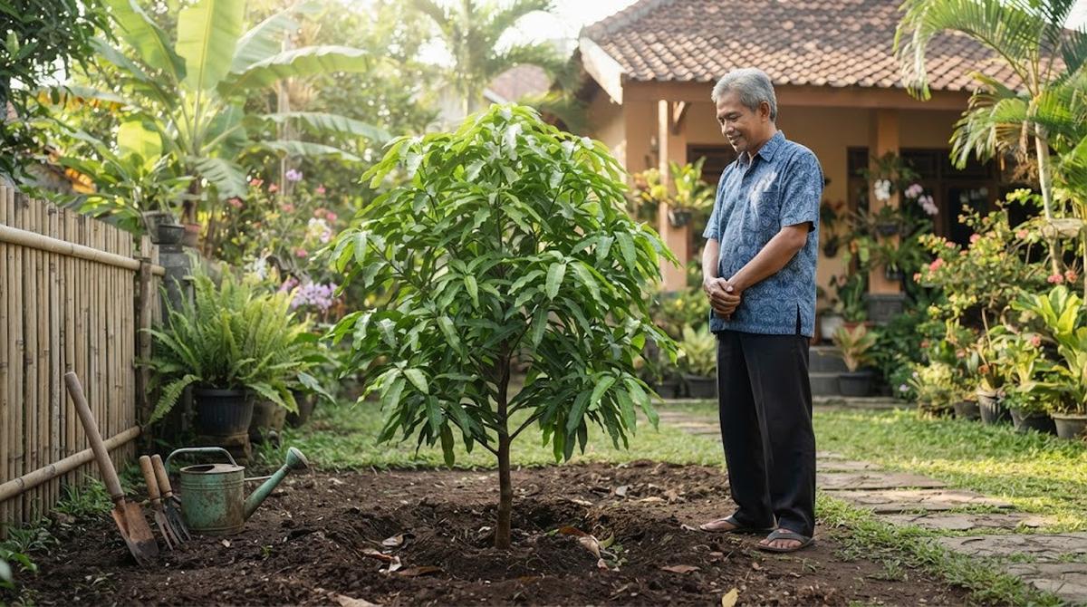 Merawat Pohon Mangga yang Belum Siap Berbuah