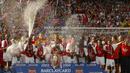 Arsenal (3 kali juara Premier League) - Tahun juara: 1997–1998, 2001–2002, 2003–2004. (AFP/Jim Watson)