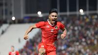 Pemain timnas Indonesia U-22,&nbsp;Muhammad Ramadhan Sananta usai menjebol gawang Thailand pada final SEA Games&nbsp;2023 Kamboja (dok.PSSI)