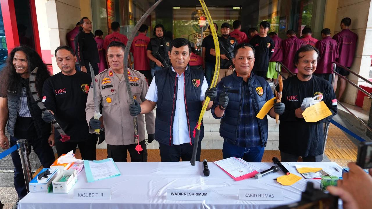 Teror Jalanan Berakhir! Polda Sumut Ringkus Komplotan Begal Geng Motor yang Beraksi di 25 Titik