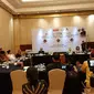 Nurcholish Madjid Society, Maarif Institute, Wahid Foundation, Jaringan Gusdurian, dan Yayasan Terang Surabaya menggelar Forum Titik Temu di Ritz Carlton Hotel, Jakarta, Rabu, 10 April 2019.