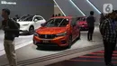Selain itu, Honda juga memperkenalkan beberapa model ramah lingkungan, seperti hybrid dan mobil listrik. (Liputan6.com/Angga Yuniar)
