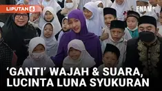 Lucinta Luna Adakan Syukuran Pasca Operasi Wajah dan Suara
