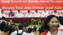 Hasil Rakornas meminta Seknas untuk mensosialisasikan kebaikan-kebaikan Jokowi dan JK kepada seluruh masyarakat Indonesia, Jakarta, Minggu (25/5/2014) (Liputan6.com/Faizal Fanani).