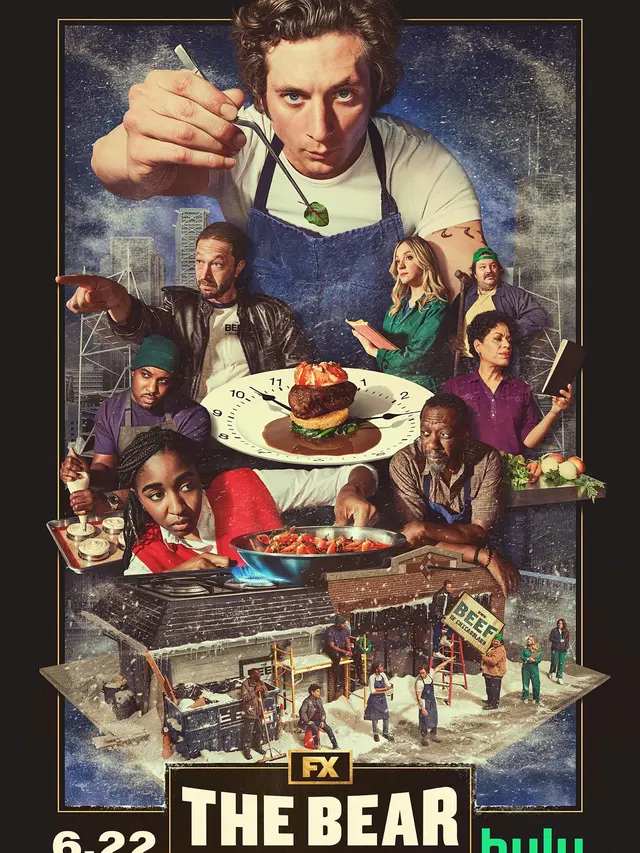 Poster The Bear. (Foto: Dok. FX/ Hulu/ IMDb)