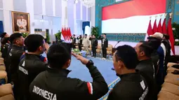 Atlet peraih medali emas tunggal diganjar Rp 1 miliar, bonus tertinggi sepanjang sejarah Indonesia. (Foto: Muchlis Jr - BPMI Sekretariat Presiden)