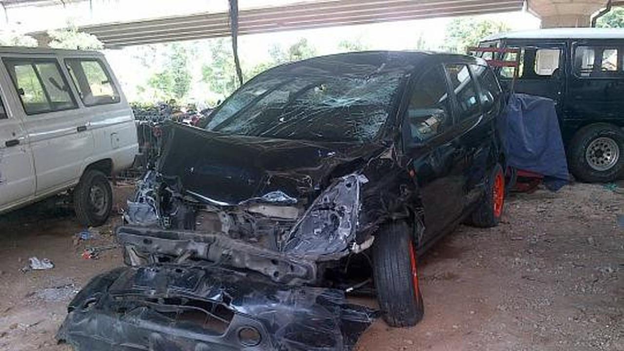 Foto Livina maut yang tewaskan dua orang