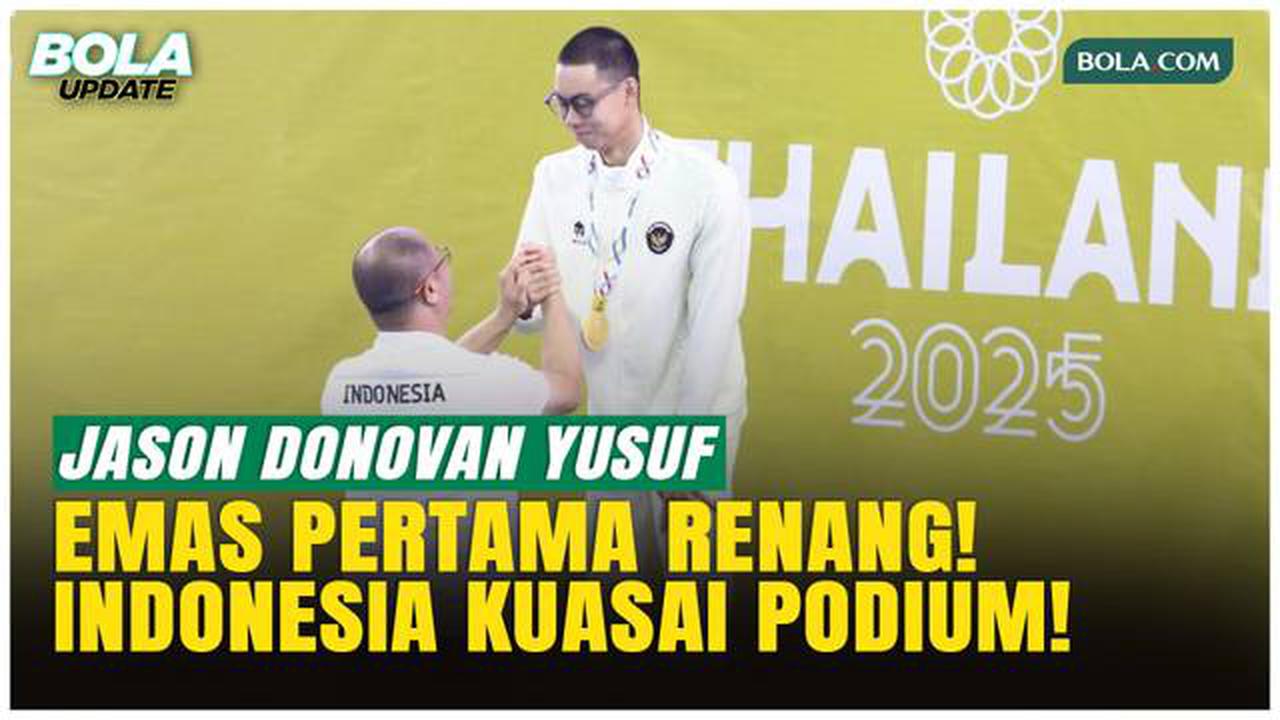 Debut Gila! Jason Donovan Yusuf Langsung Sumbang Emas SEA Games 2025!