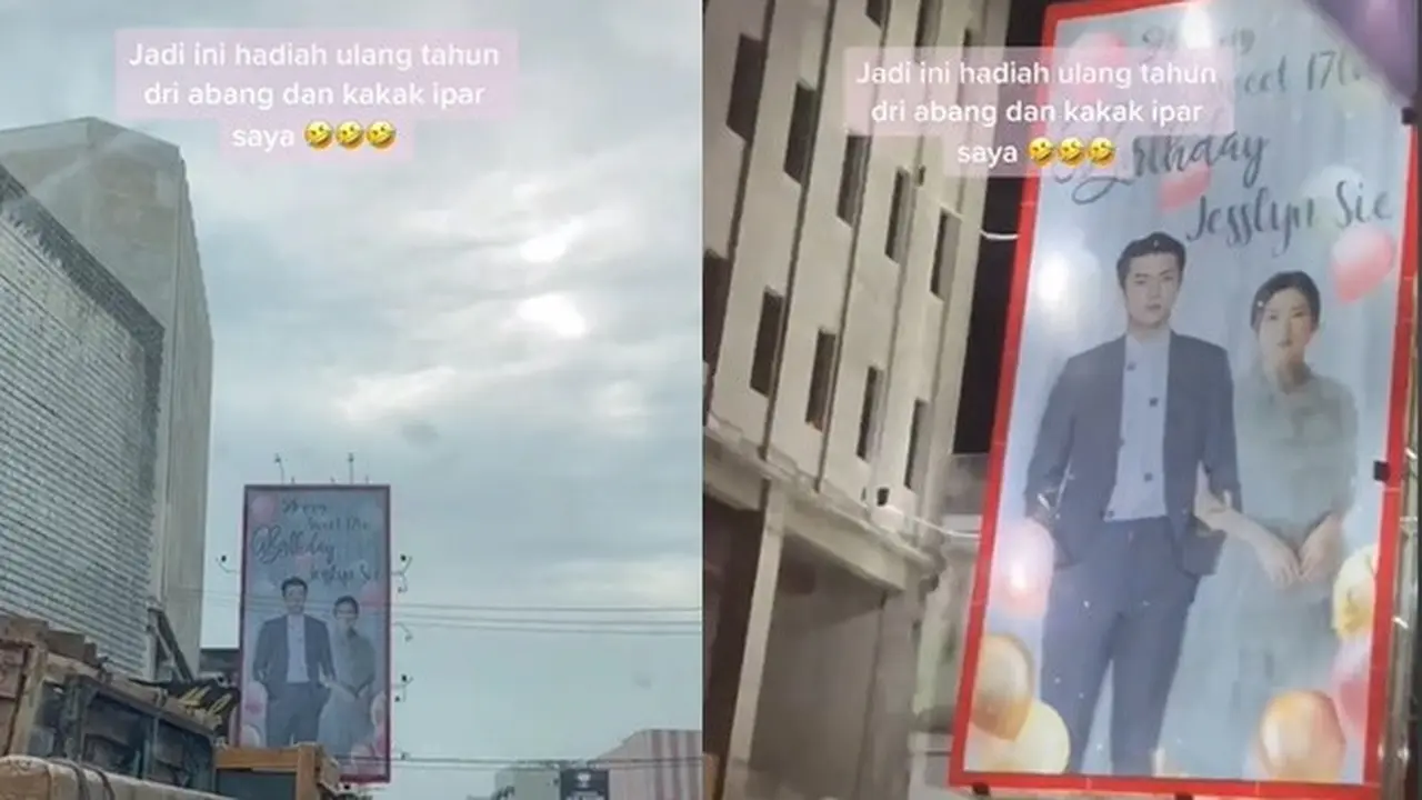 Viral, Hadiah Baliho Ulang Tahun Foto Bersama Sehun EXO Ini Jadi Sorotan