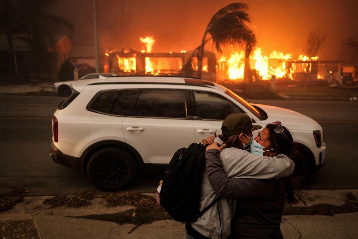 Los Angeles luluh lantak bak medan perang akibat kebakaran dahsyat