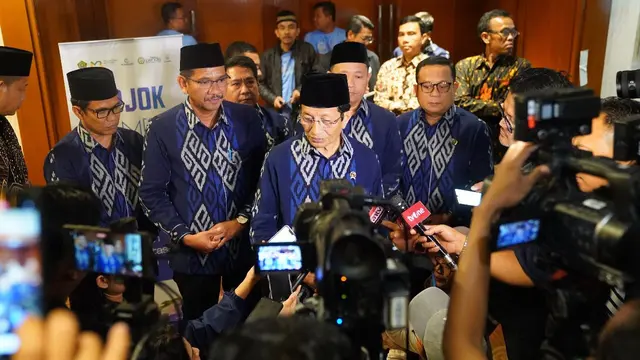 Menteri Agama Nasaruddin Umar saat menghadiri peringatan Hari Disabilitas 2024 di Jakarta pada Rabu malam (4/12/2024). (Istimewa)