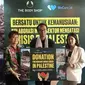 Seremoni donasi Rp1 miliar The Body Shop Indonesia untuk bantuan kemanusiaan Palestina di tengah serangan Israel melalui WeCare.id di bilangan Senayan, Jakarta, 16 November 2023. (Liputan6.com/Asnida Riani)&nbsp;