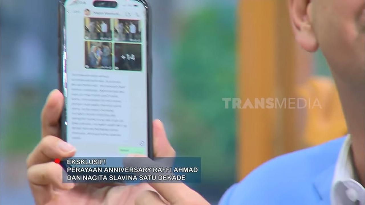 Begini Isi Chat Nagita Slavina Saat Lagi Marah ke Suami, Raffi Ahmad: Bawel