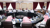 KJRI Jeddah menggelar acara "Temu Investor" antara pengusaha Arab Saudi dan pemerintah daerah guna mendorong investasi Arab Saudi ke Indonesia. (Dok: Kemlu RI)