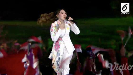 VIDEO: Tanggapan Via Vallen Dikritik Lipsync Saat Asian Games