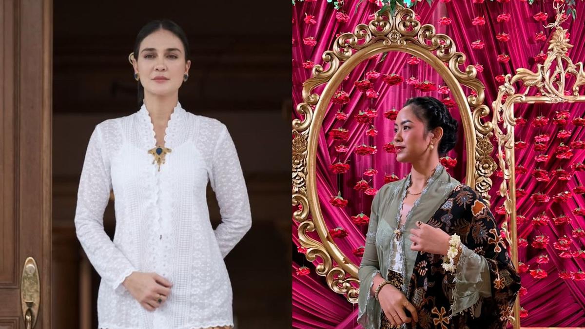 Inspirasi Mix and Match Kebaya dari Artis Perempuan Tanah Air untuk Tampil Anggun di Hari Kartini di Kantor
