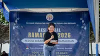 Pesohor Meiline Tenardi dan KPPB Gelar Aksi Sosial Ramadan 2026 di Anyer, Bantu 1.000 Keluarga