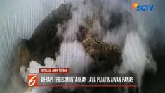 Meski terus mengeluarkan lava pijar dan awan panas, status Gunung Merapi masih pada level waspada.