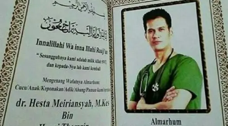 40 Hari Dokter Ryan Thamrin Meninggal Warganet Terus Kirim Doa News Entertainment Fimela Com
