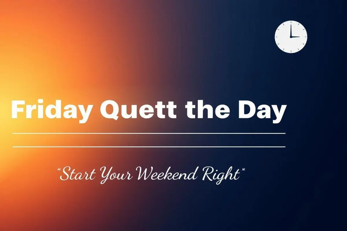 Friday Quote of the Day