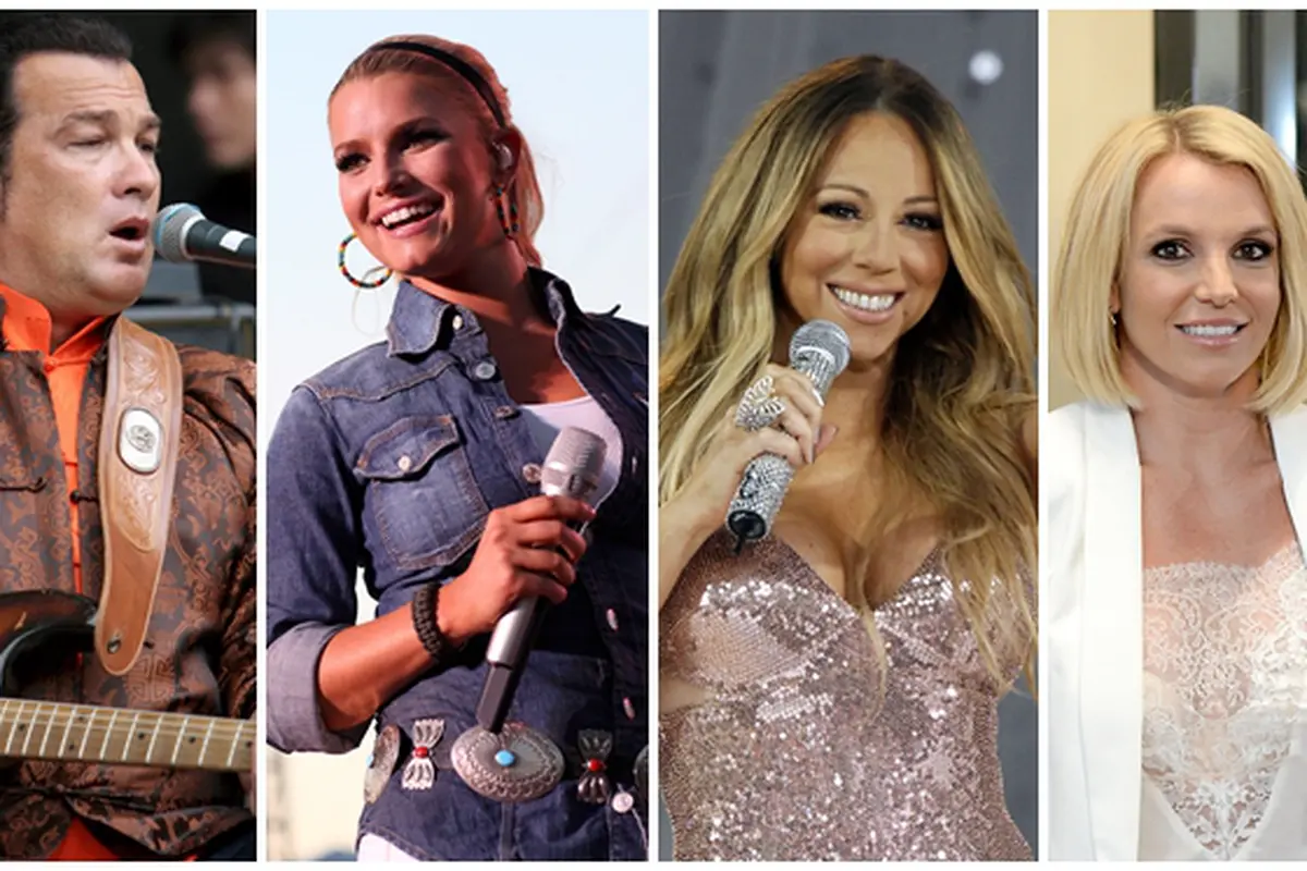 [Bintang] Steven Seagal, Jessica Simpson, Mariah Carey, dan Britney Spears