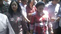 Haru Biru Nobar Quick Count Pilpres di Rumah Mega