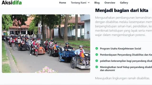 Pemkab Klaten Punya Aplikasi Aksidifa yang Muat Berbagai Informasi Disabilitas