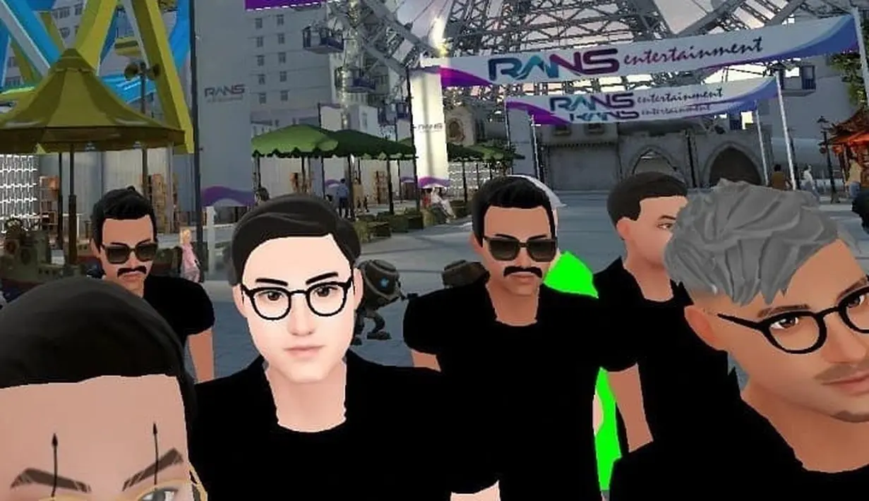 6 Penampakan Metaverse RansVerse Raffi Ahmad, Dilengkapi Mall hingga Tempat Hiburan (Sumber: Instagram/raffinagita1717)
