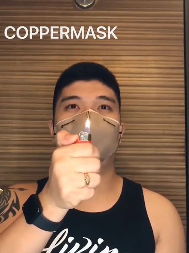 Pria Ini Pakai 6 Jenis Masker untuk Tunjukkan Kekuatannya Saat Dipakai, Viral di TikTok
