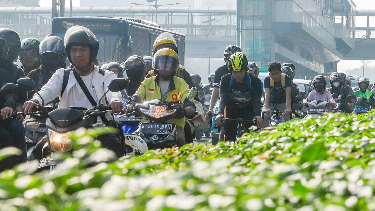 FOTO: Libur lebaran Usai, Jakarta kembali Macet