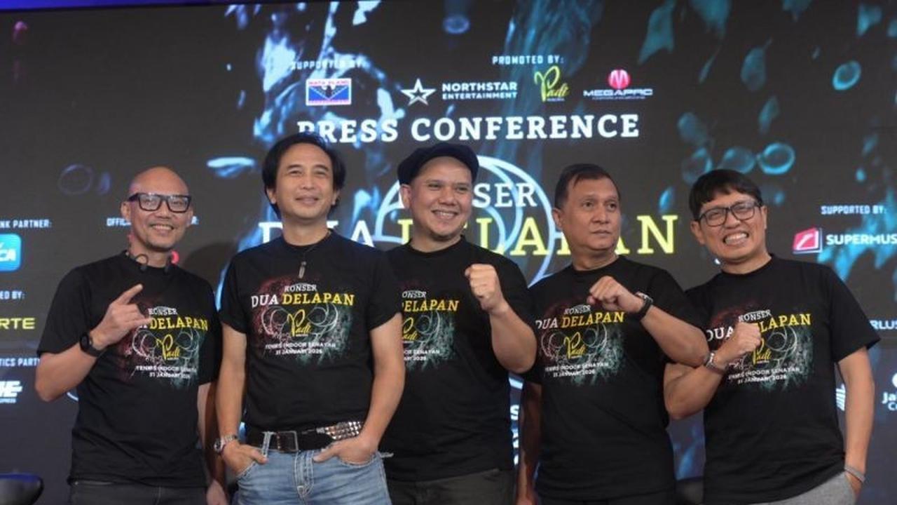 Padi Reborn Siap Hadirkan Energi Baru di Konser Dua Delapan, Rayakan 28 Tahun Perjalanan Musik