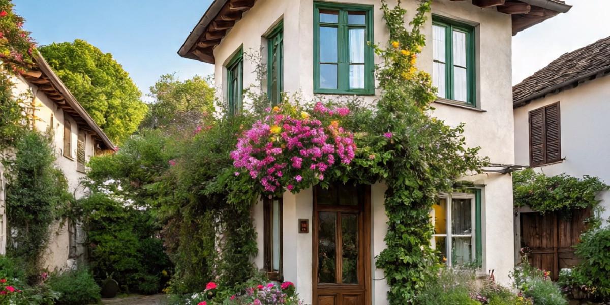 Ilustrasi Rumah Kecil yang Instagramable
