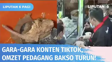 Viral konten Tiktok yang menyebut bakso yang dijual pedagang ini terbuat dari daging tikus, menyebabkan omzetnya alami penurunan. Nyatanya, Polres Karawang menegaskan bakso viral tersebut tak terbukti mengandung daging tikus.