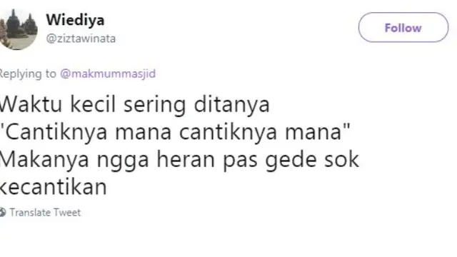 Bikin Nyengir, 8 Cuitan Lucu Gara-Gara Waktu Kecil