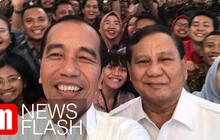 VIDEO: Kompak Berkemeja Putih, Prabowo Siap Gabung Koalisi Jokowi