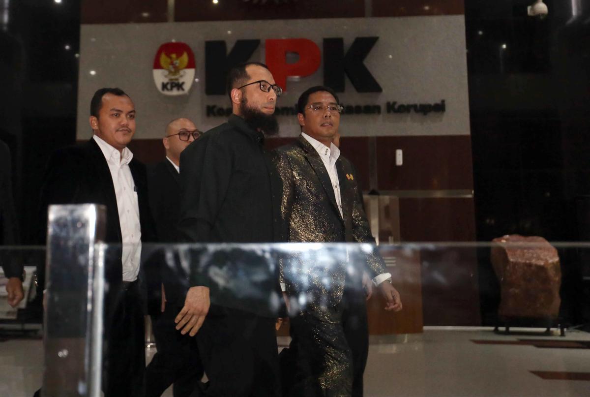 FOTO: Khalid Basalamah Diperiksa Sebagai Saksi Dugaan Korupsi Kuota Haji Tambahan