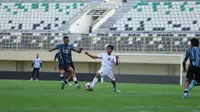 PSS Sleman bermain imbang 1-1 melawan Persita Tangerang dalam laga uji coba pramusim di Stadion Maguwoharjo, Sleman, Sabtu (15-8-2026) sore WIB. (Dok. PSS Sleman).