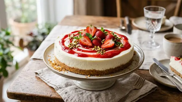 Cheesecake Merah Putih