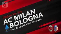 AC Milan vs Bologna (Liputan6.com/Abdillah)