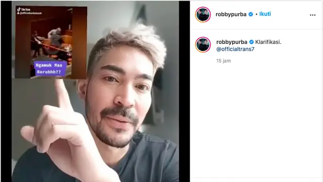 Robby Purba Akui Psikisnya Terganggu Gara-Gara Tudingan Dorong Pelayan